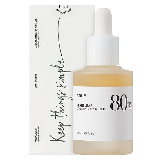 Anua HeartLeaf Soothing Ampoule 80%