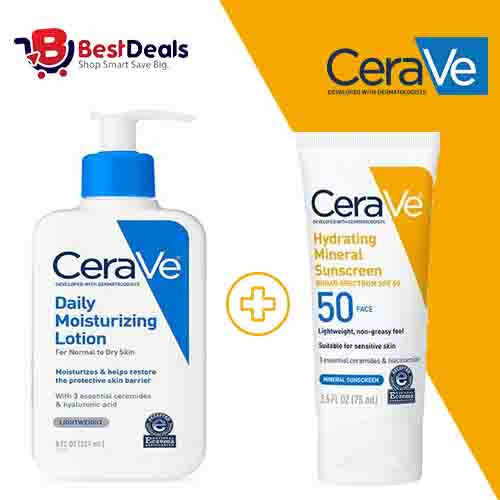 Daily Moisturizing Lotion + Sunscreen Spf 50